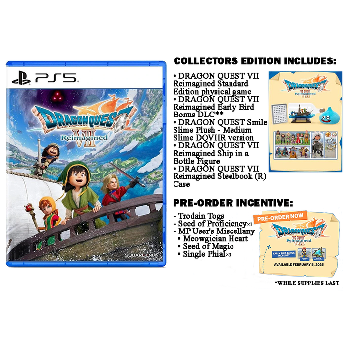 PS5 Dragon Quest VII Reimagined Collector's Edition Day 1 Edition (R3)