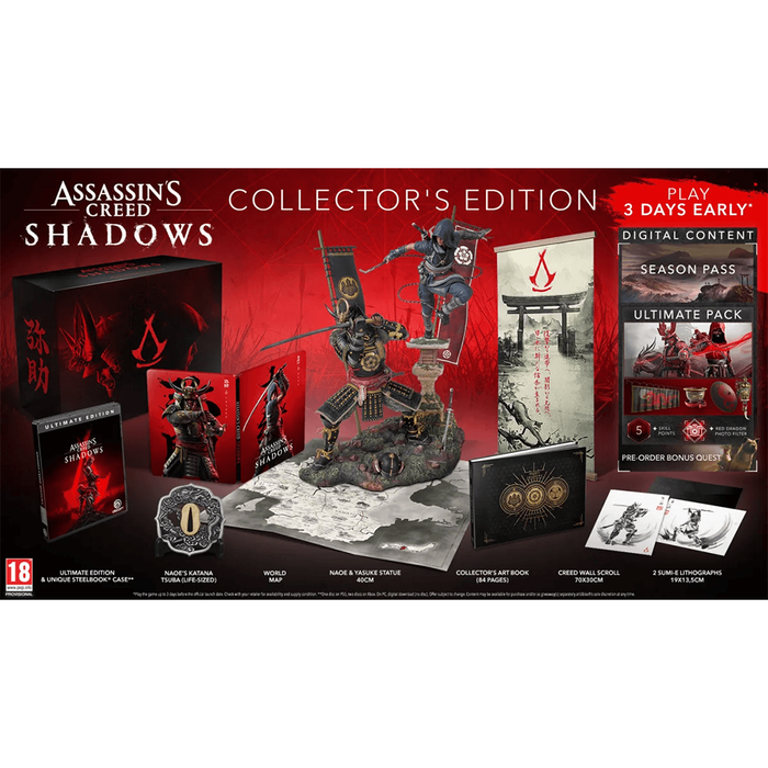 [PRE-ORDER] PS5 Assassin's Creed Shadows Collector's Edition (R3) [Release Date: February 14, 2025]