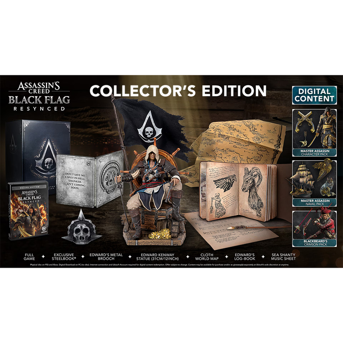 [PRE-ORDER] PS5 Assassin's Creed Black Flag Resynced Collector's Editions (R3) [Release Date: July 9, 2026]