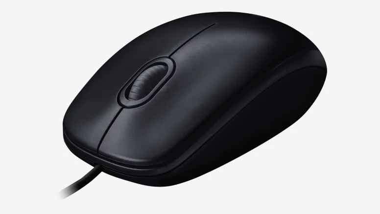 Logitech M100r Corded Mouse - Black