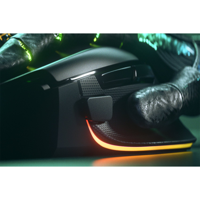 Razer Wired Basilisk V3 Ergonomic Gaming Mouse - Black