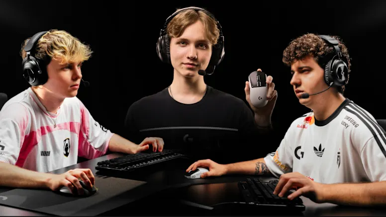 Logitech Pro X2 Superstrike Lightspeed Gaming Mouse - Lunar Eclipse