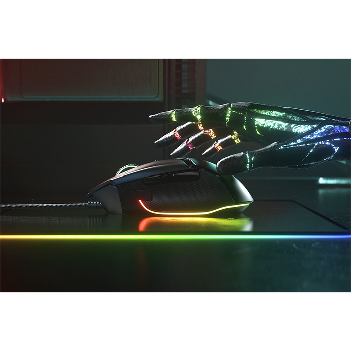 Razer Wired Basilisk V3 Ergonomic Gaming Mouse - Black