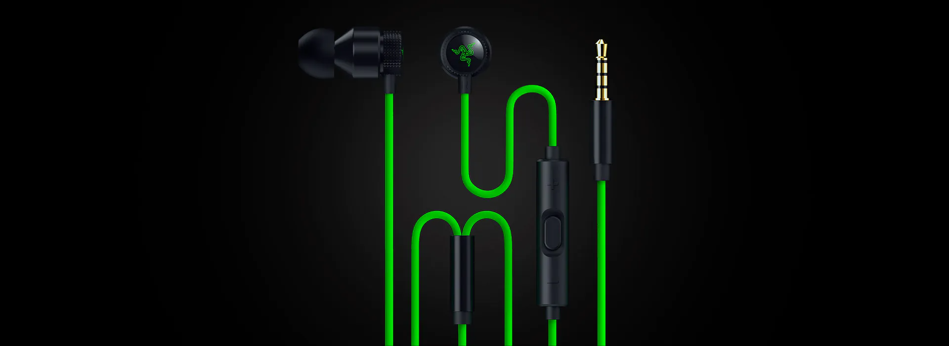 Razer Hammerhead V3 Wired Gaming Earbuds - Black [12-05590100-R3AC]