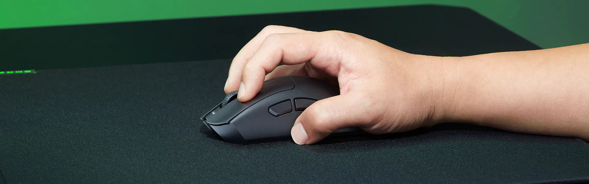 Razer Wireless Deathadder V3 HyperSpeed Ultra-Lightweight E-Sports Mouse - Black [01-05140100-R3A1]