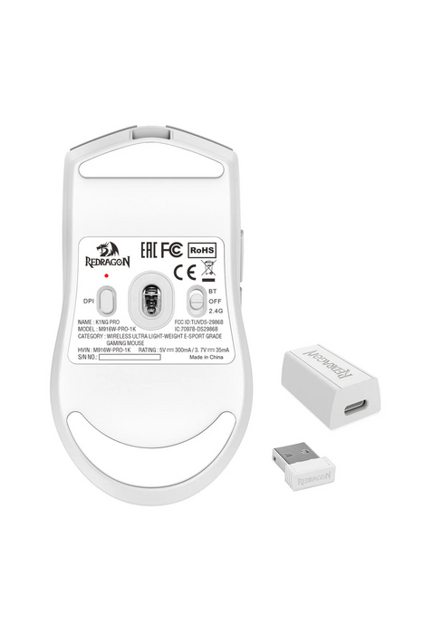Redragon Wireless Mouse (M916-PRO-4K) K1NG 4K Pro