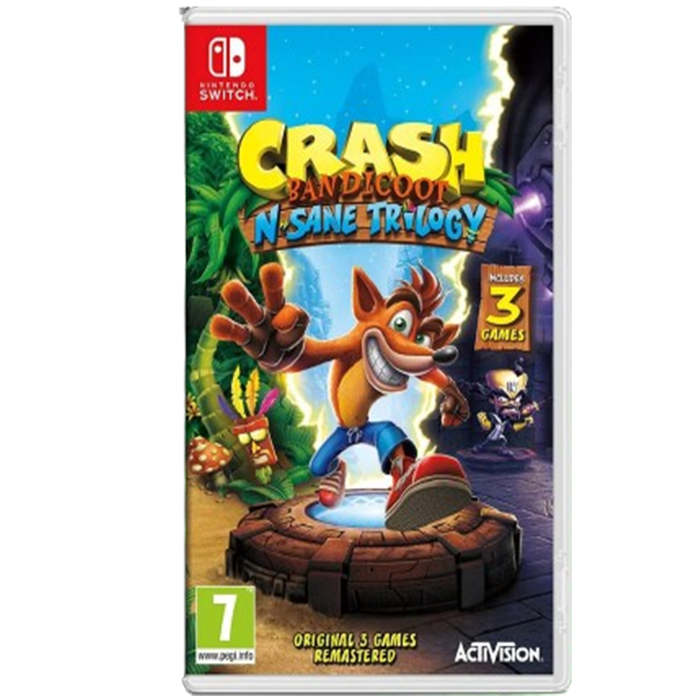 Nintendo Switch Crash Bandicoot N-Sane Trilogy (AU & EU)