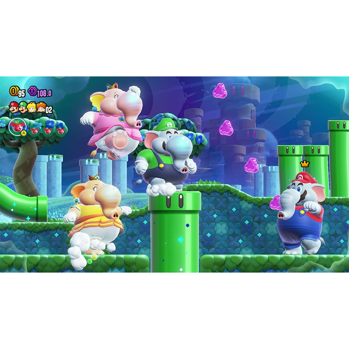Nintendo Switch Super Mario Party with Joy-Con Pastel Purple Green (MDE)