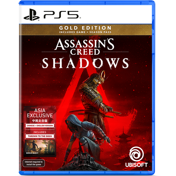 [PRE-ORDER] PS5 Assassin's Creed Shadows Gold Edition (R3) [Release Date: November 15, 2024]