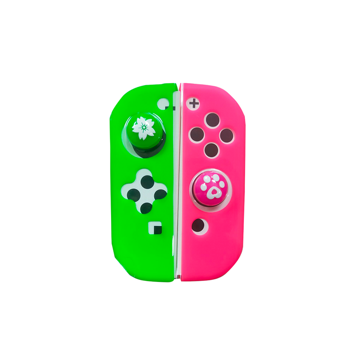 Joy Con Covers Lucky Fox Joy-Con Silicon Case With Thumb Grip