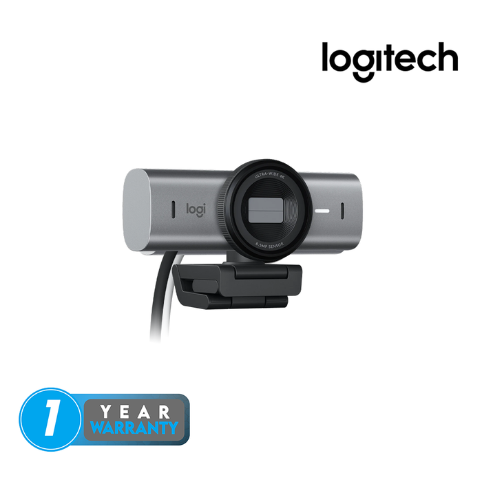Logitech MX Brio 4K Ultra HD Webcam - Graphite