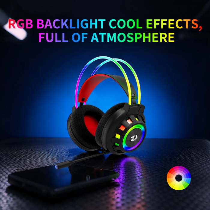 Redragon Headset Wired (H281) CIRCA - Black