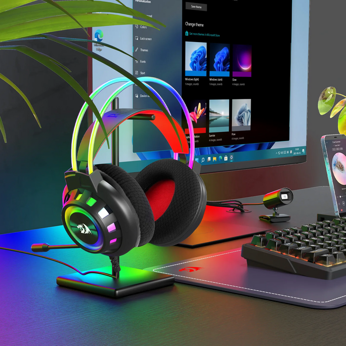 Redragon Headset Wired (H281) CIRCA - Black