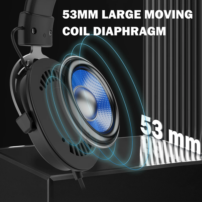 Redragon Headset Wired (H541-RGB) CRAGBLADE - Black