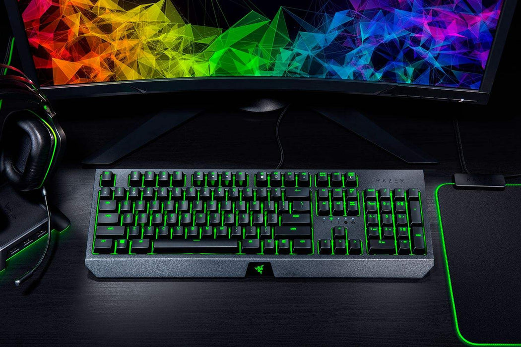 Razer BlackWidow Essential Mechanical Gaming Keyboard - Black [Green Switch]