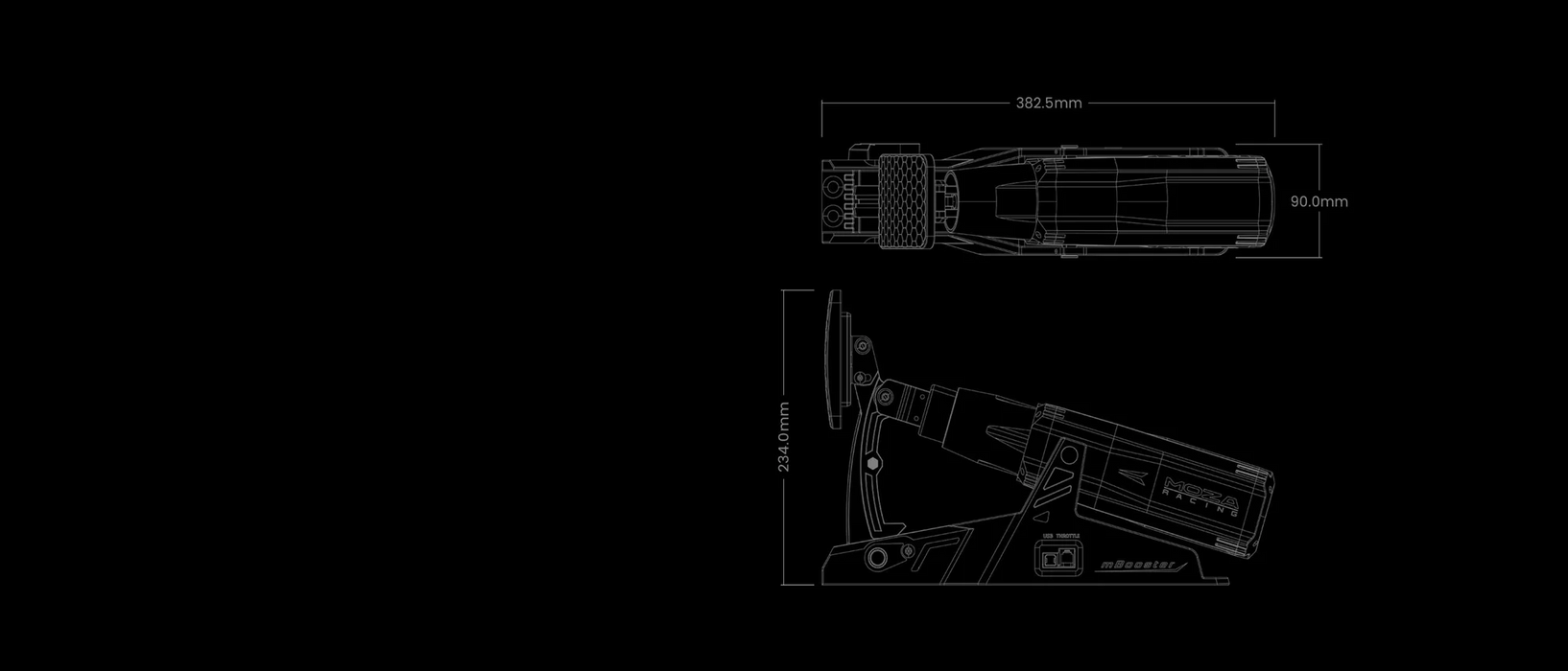 Moza Mbooster Active Pedal