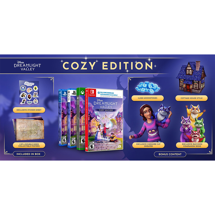 Nintendo Switch Disney Dreamlight Valley Cozy Edition (Code in Box) (EU)
