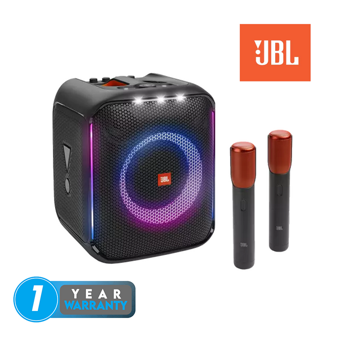JBL Partybox Encore Portable Speaker with 2 Microphones - Black
