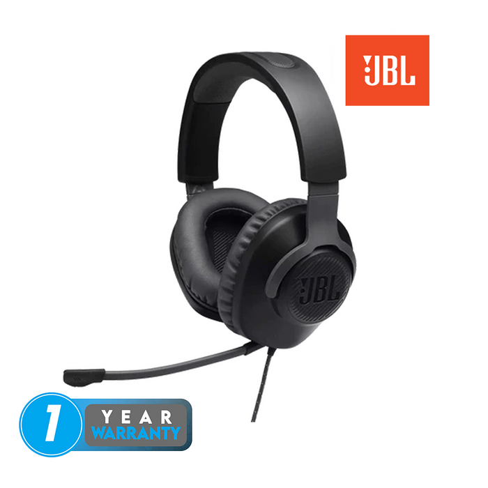 JBL Quantum 100 Headphone - Black/White