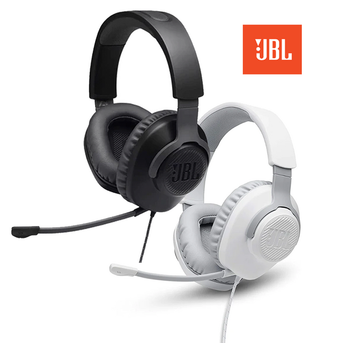 JBL Quantum 100 Headphone - Black/White