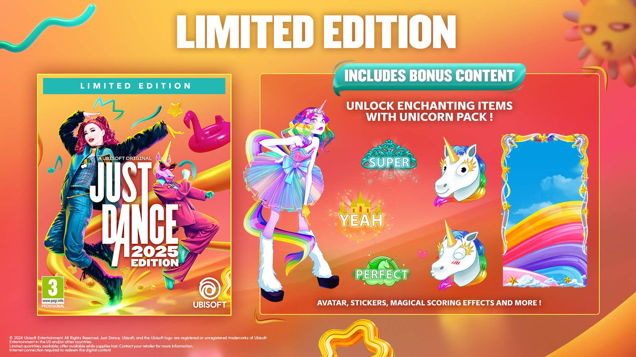 Nintendo Switch Just Dance 2025 Limited Edition [Code in Box] (US e-shop)