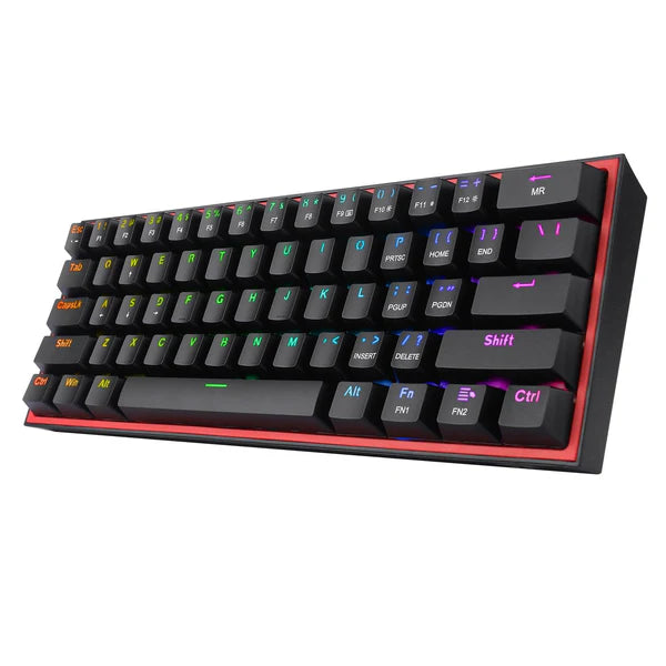 Redragon Wired K617 FIZZ 61 Keys Gaming Keyboard