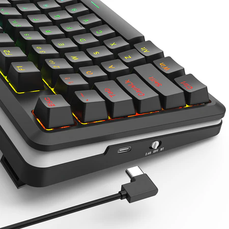 Redragon K713-RGB-Pro Stormrazor Pro RGB Tri-Mode Mechanical Gaming Keyboard