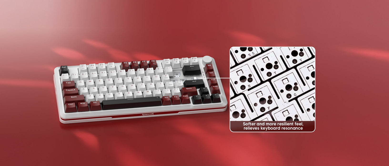 Redragon Stormhunter Magnetic Wired Connection Ultramag Magnetic Switch Keyboard