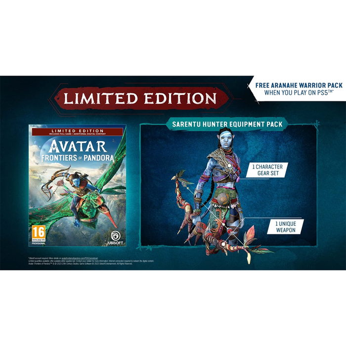 PS5 Avatar Frontiers of Pandora Limited Edition (R3)