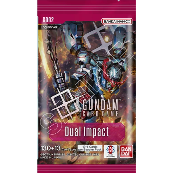 Gundam TCG ENG Dual Impact Booster Pack [GD02]