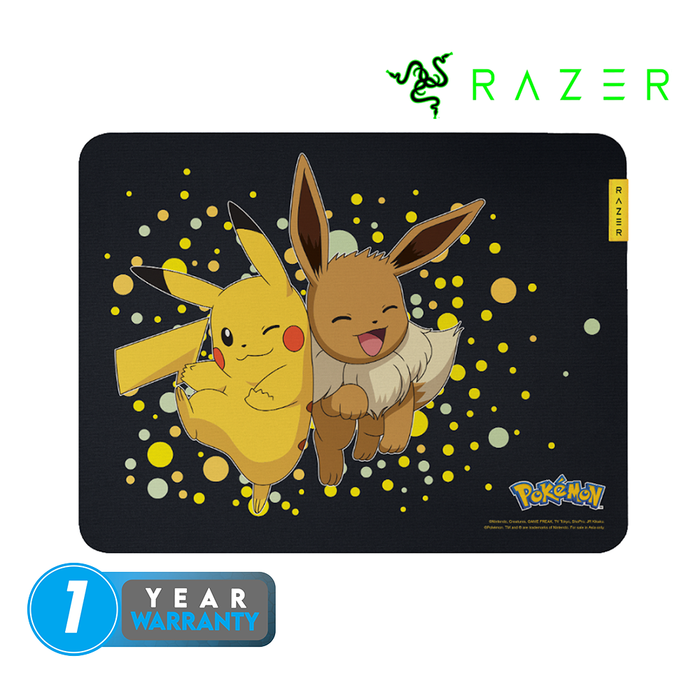 Razer Gaming Mouse Mat - Pikachu & Eevee (M) [RZ02-03333200-R3A1]