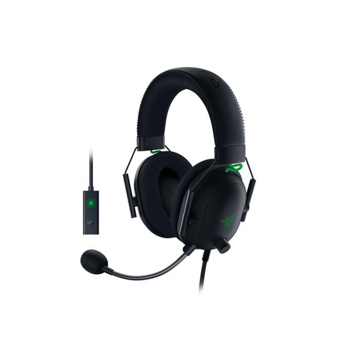 Razer Wired BlackShark V2 Gaming Headset with USB Sound Card