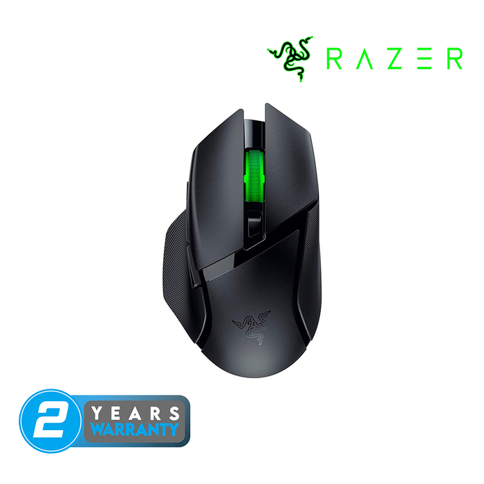 Razer Basilisk V3 X HyperSpeed - Wireless Ergonomic Gaming Mouse - Black