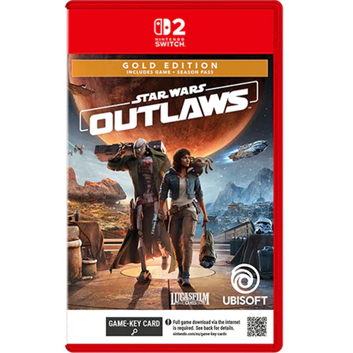 Nintendo Switch 2 Star Wars Outlaws Gold Edition - Game-Key-Card (ASI)