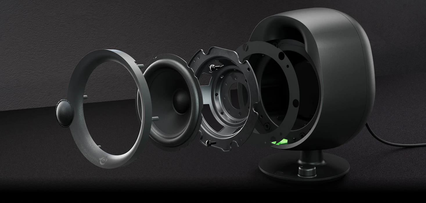 SteelSeries Arctis Arena 3 Full-Range 2.0 Gaming Speaker [61534]