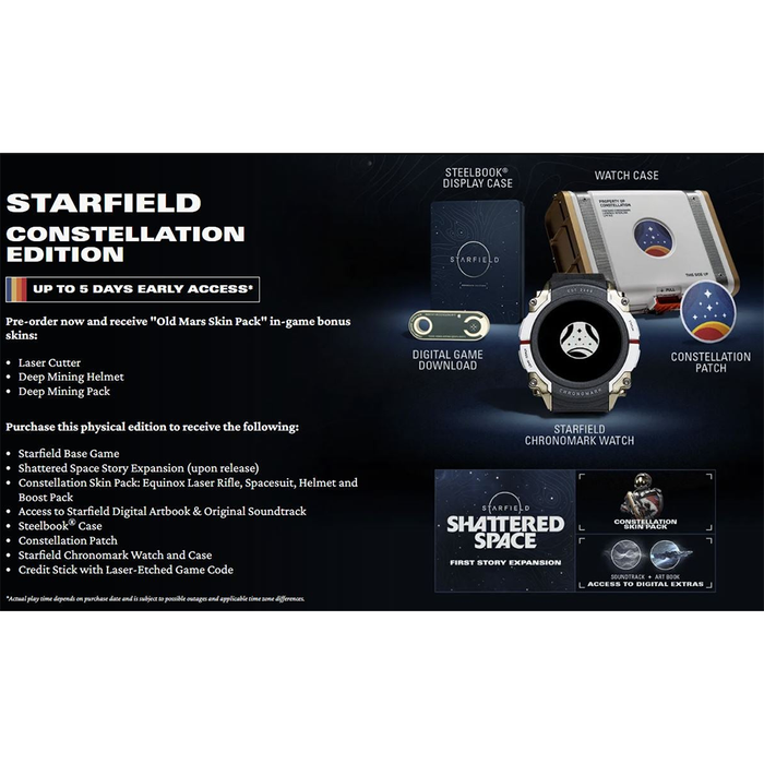 PC Starfield Constellation Edition (Code in Box)