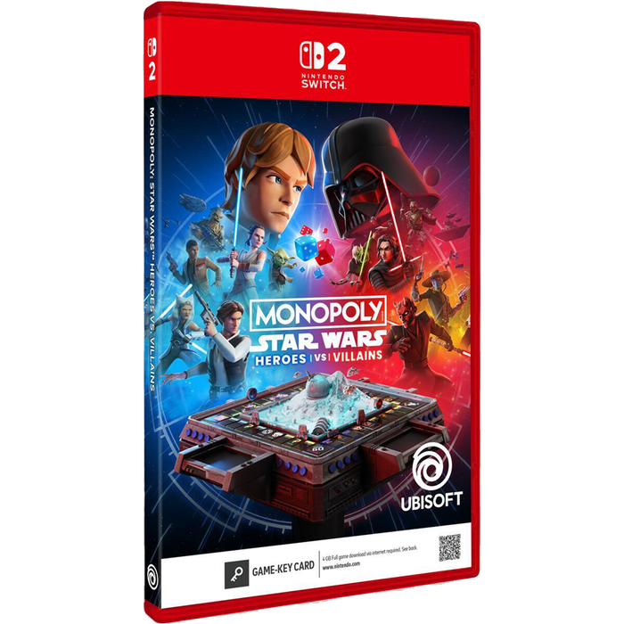 Nintendo Switch 2 Monopoly Star Wars Heroes vs. Villains - Game-Key-Card (ASI)