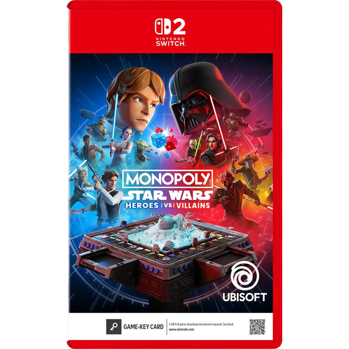 Nintendo Switch 2 Monopoly Star Wars Heroes vs. Villains - Game-Key-Card (ASI)