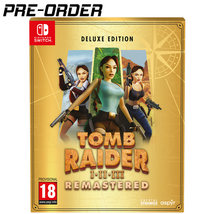 [PRE-ORDER] Nintendo Switch Tomb Raider I-III Remastered Deluxe Edition (EU) [Release Date: October 18, 2024]