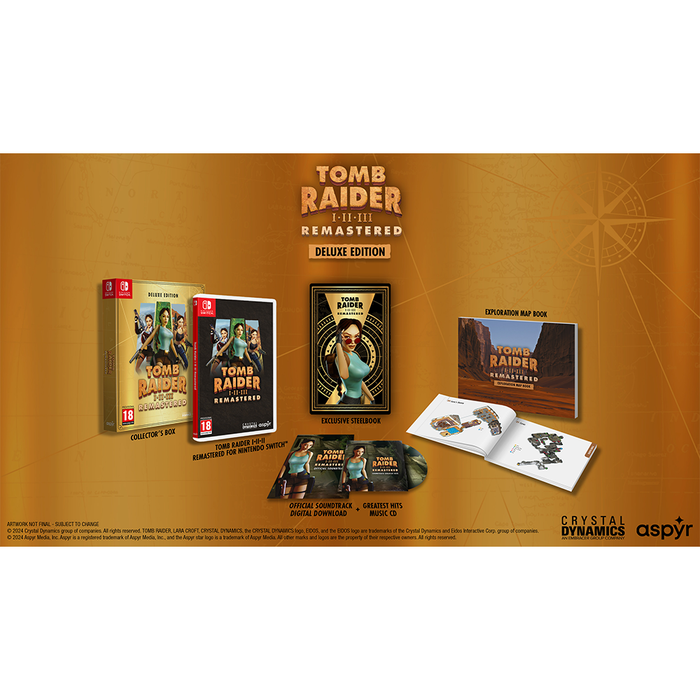 [PRE-ORDER] Nintendo Switch Tomb Raider I-III Remastered Deluxe Edition (EU) [Release Date: October 18, 2024]