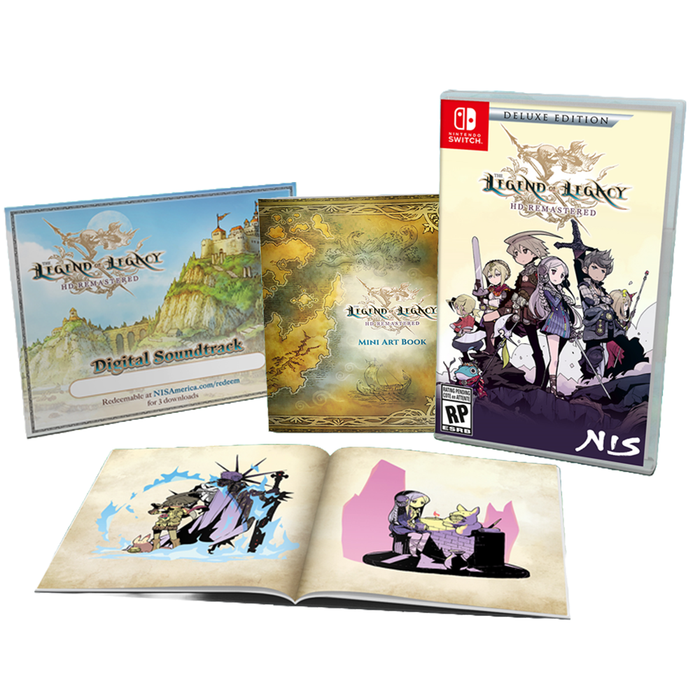 Nintendo Switch The Legend of Legacy HD Remastered Deluxe Edition (US)
