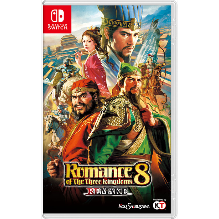 Nintendo Switch Romance of the Three Kingdom 8 Remake (ASIA)