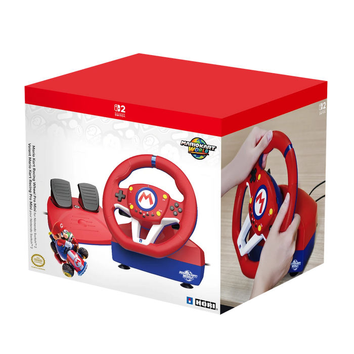 Hori Mario Kart Racing Wheel Pro Mini for Nintendo Switch 2 [NSX-122A]
