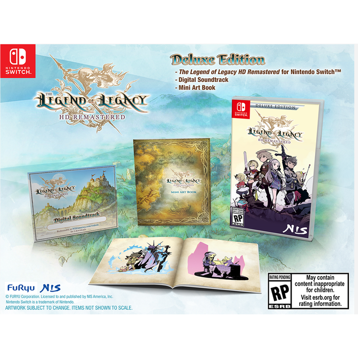Nintendo Switch The Legend of Legacy HD Remastered Deluxe Edition (US)