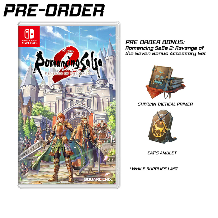 [PRE-ORDER] Nintendo Switch Romancing SaGa 2: Revenge of the Seven (ASIA) [Release Date: October 24, 2024]