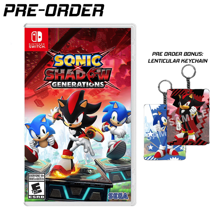 [PRE-ORDER] Nintendo Switch Sonic X Shadow Generations (US) [Release Date: October 25, 2024]