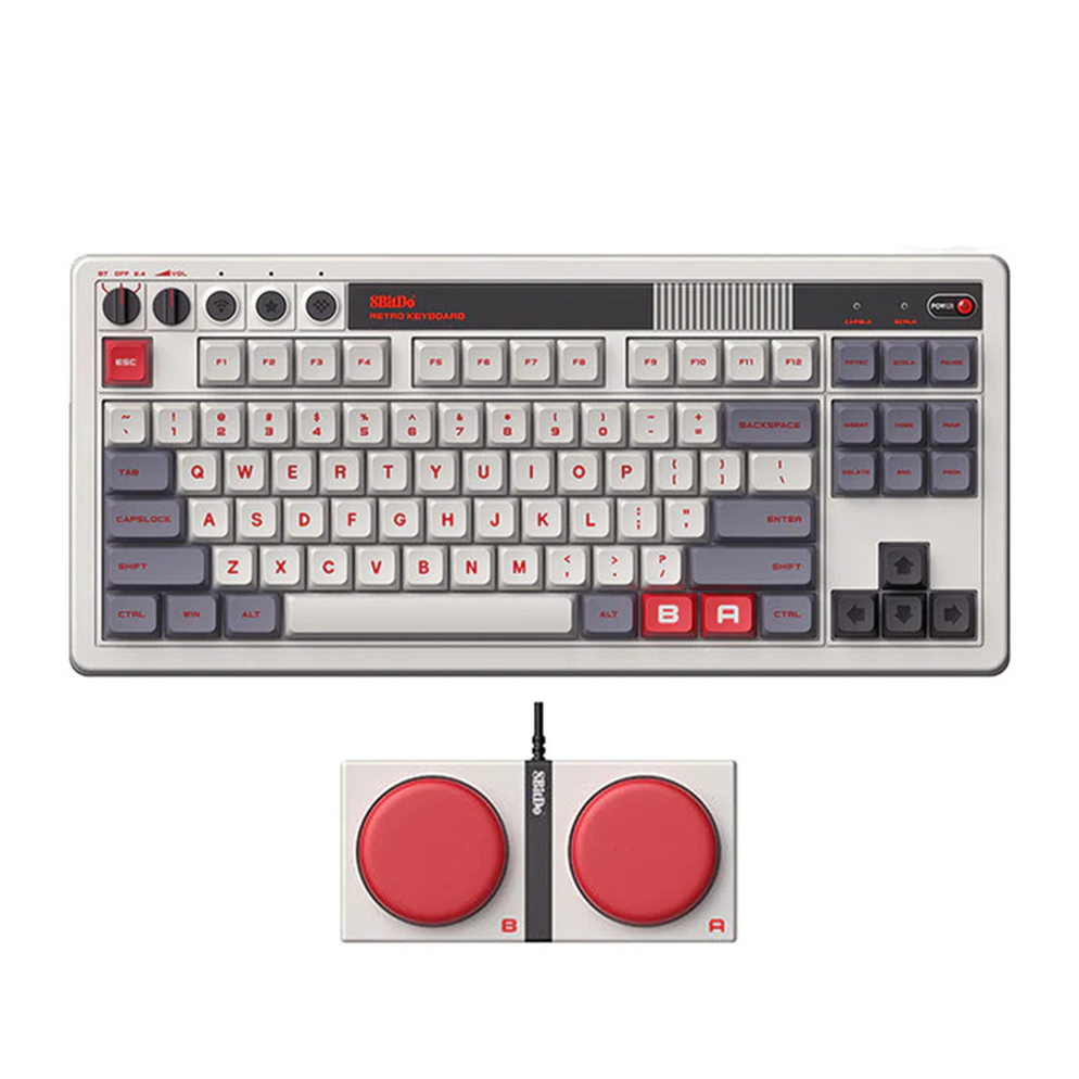 8BitDo Retro Mechanical Keyboard (Fami & N Edition) — GAMELINE