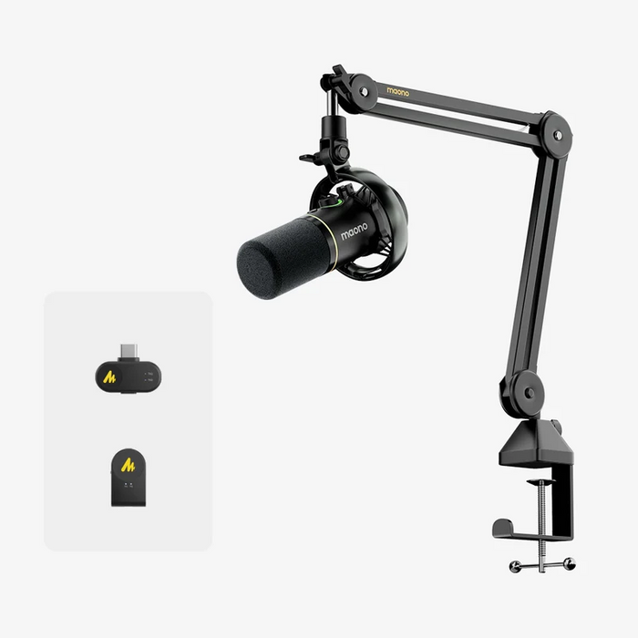 Maono PD200W S Wireless Dynamic Microphone - Black