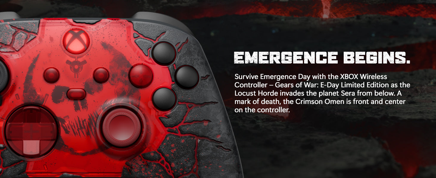 Xbox Wireless Controller - Gears of War E-Day Limited Edition [EP2-56332]