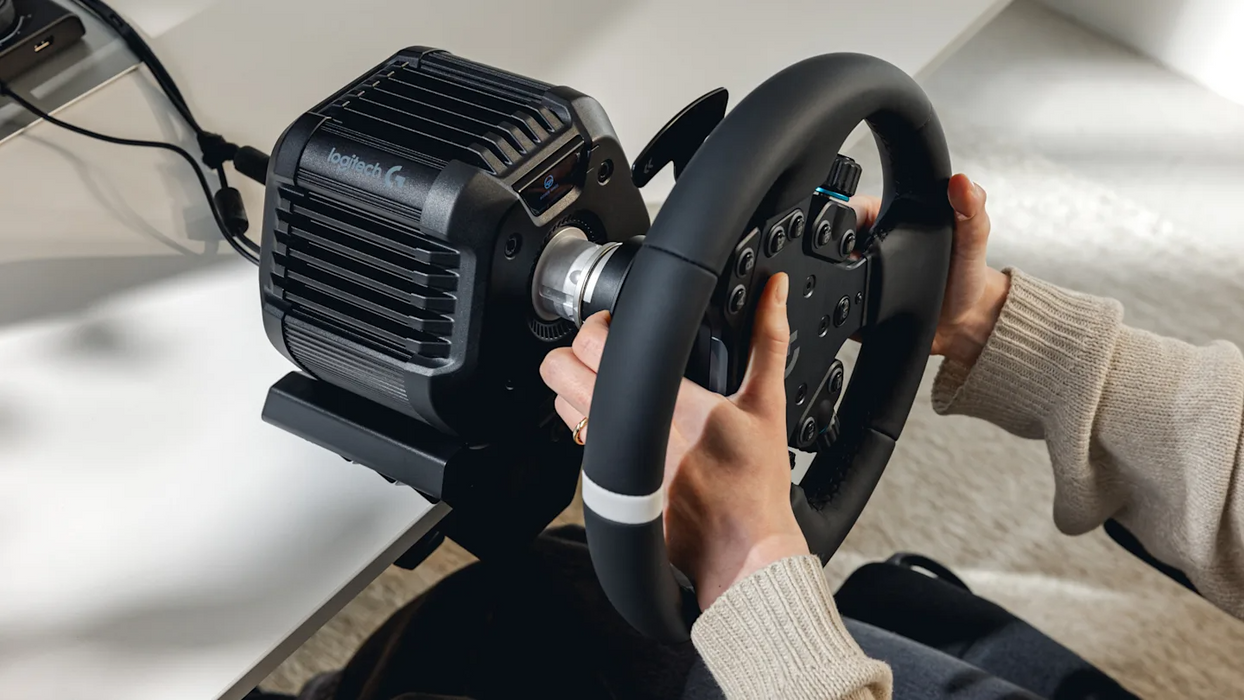 Logitech RS50 System Direct Drive Steering Wheel with Trueforce - Black
